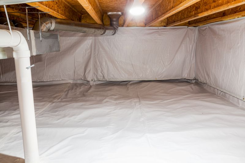 Sealed Crawlspace Before and After